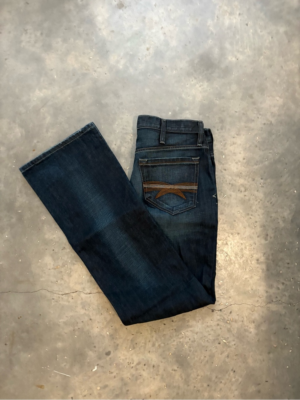 Cinch Dark Blue Bootcut Jeans
